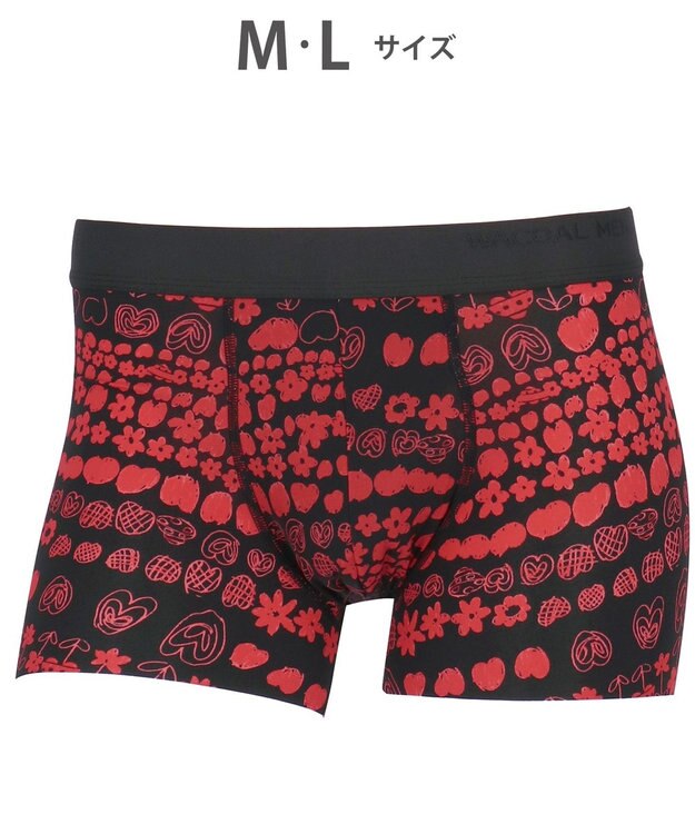 WACOAL MEN WACOAL MEN ボクサーパンツ 【気持ちいいパンツ】 動いてもズレにくい フロントの安定性・快適性 前閉じ 下着 メンズ WT3439 /ワコールメン レッド系