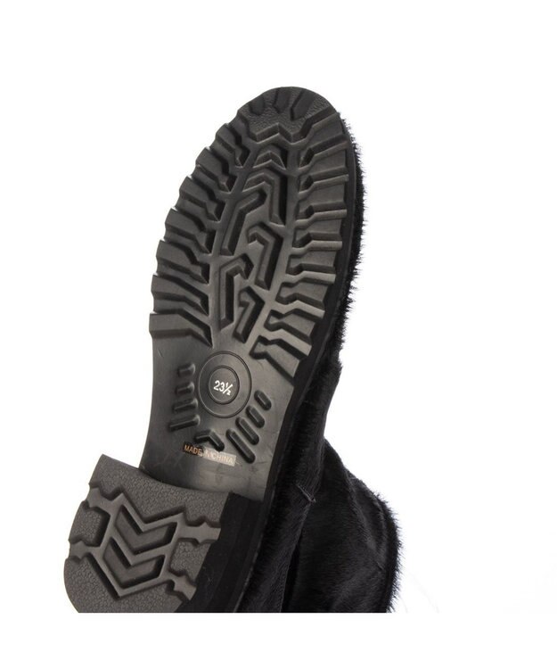 MODE ET JACOMO <D'ICI>タンクソールモカシンショートブーツ ブラックビー