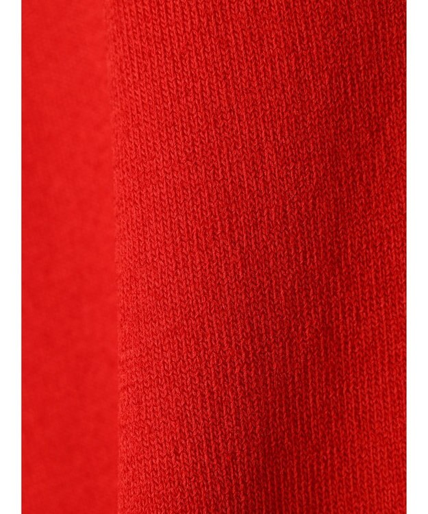 Green Parks ゴールド釦ニットカーディガン Red