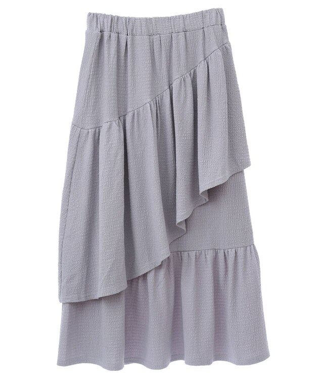 earth music&ecology カットティアードスカート Lavender
