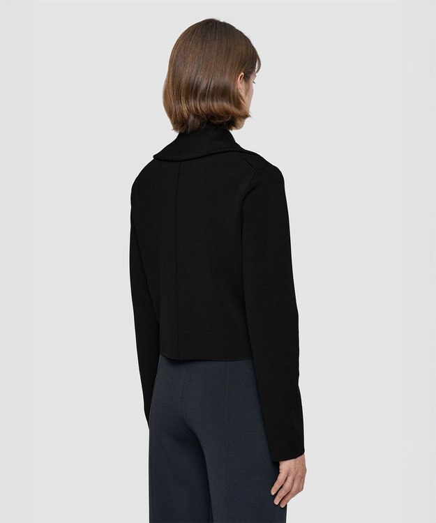 JOSEPH ミラノニットストレッチ　ショートジャケット Black