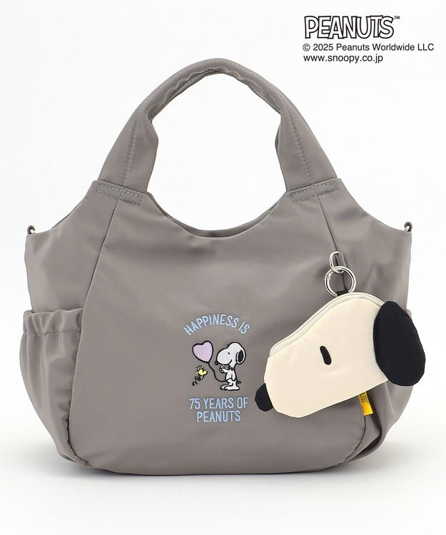 SNOOPYデザイン ギャザー2wayミニトート / Y'SACCS