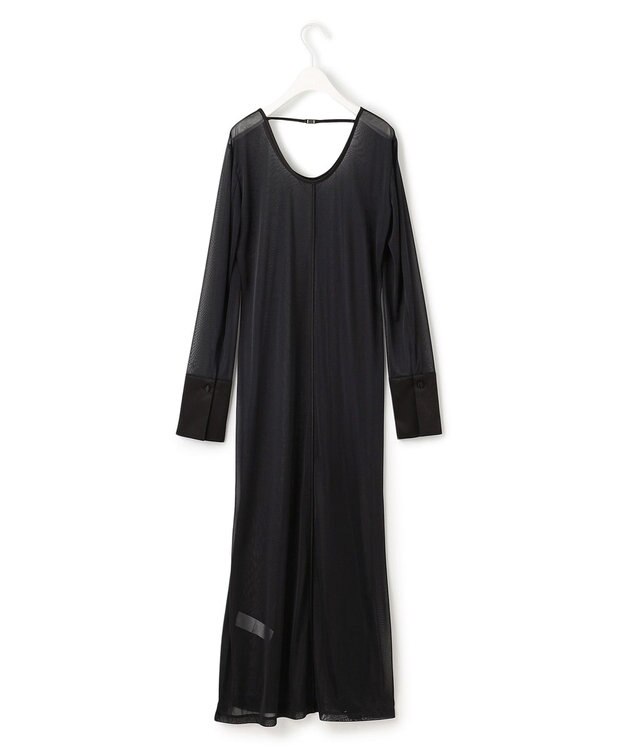 ICB L 【WEB＆一部店舗限定】SheerSerika ワンピース ブラック系