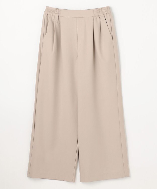 ANY イージーケアライトストレッチワイドパンツ ライトモカ