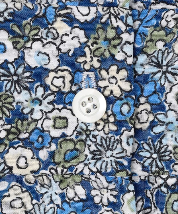 組曲 【先行予約】フラワーガーデンプリント ワンピース ブルー系5