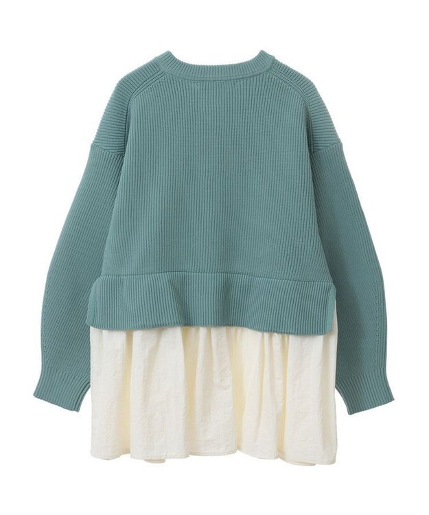 Green Parks ・ＥＬＥＮＣＡＲＥ　ＤＵＥ　スソレイヤーニットカーディカ Green