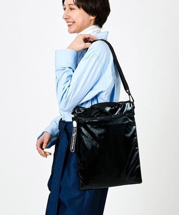 LeSportsac MOBILE SHOULDER BAG2/ヒトリップカグヤブラック ヒトリップカグヤブラック