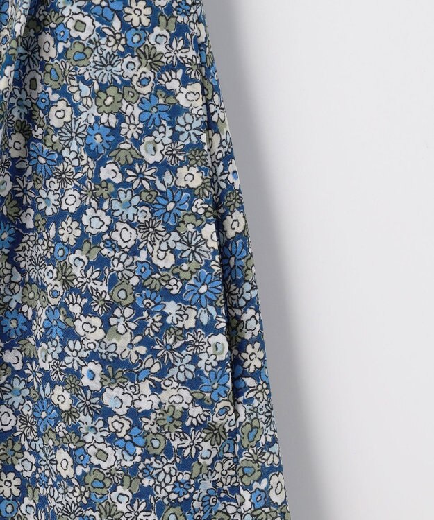 組曲 【先行予約】フラワーガーデンプリント ワンピース ブルー系5