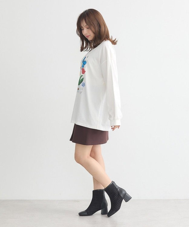 earth music&ecology いいこと奏でるグラフィックＴシャツ White