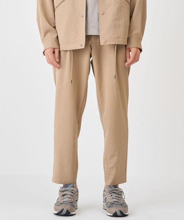 J.PRESS YORK STREET 【UNISEX】テーパードパンツ ベージュ系
