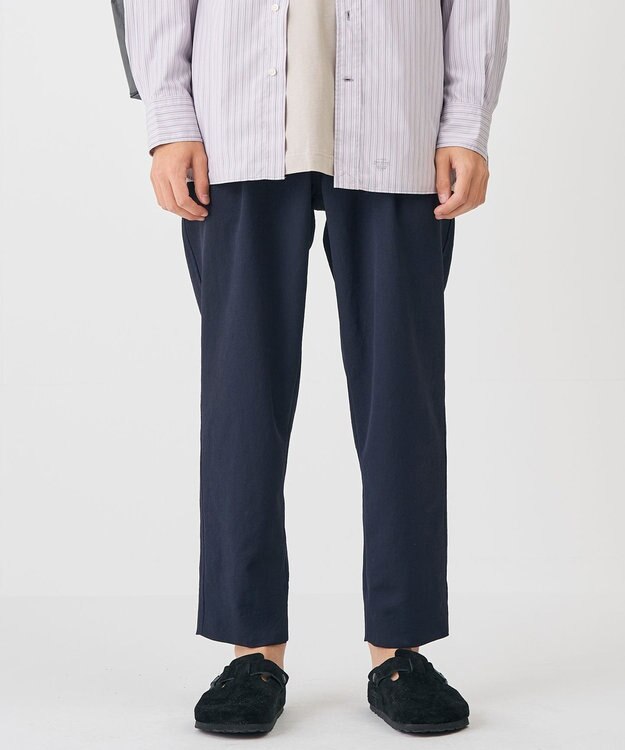 J.PRESS YORK STREET 【UNISEX】テーパードパンツ ネイビー系