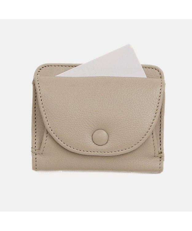 UNBILLION アトランタ ATLANTA / 牛革二つ折り財布 グレージュ