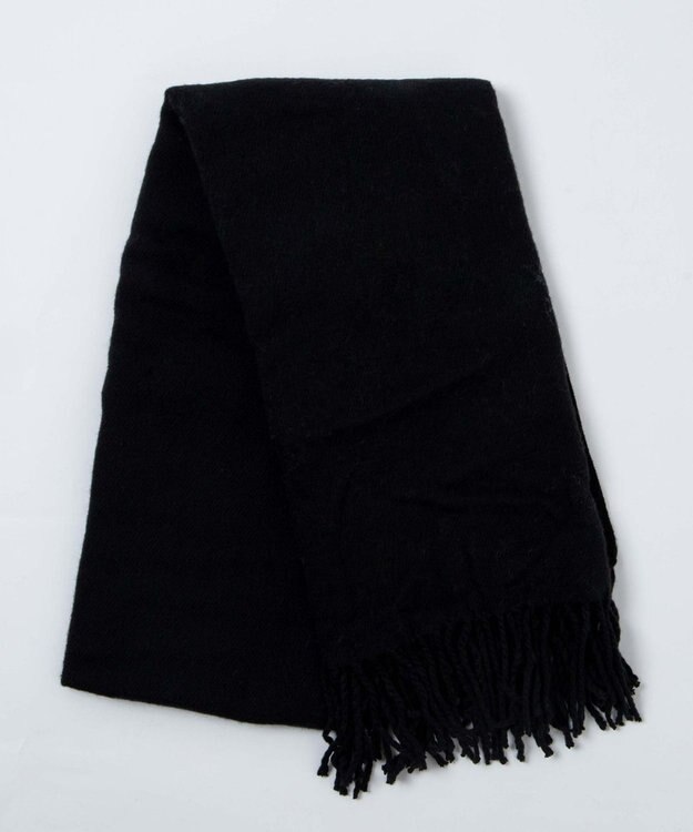 WEGO 【ユニセックス着用ITEM】大判ストール ブラック