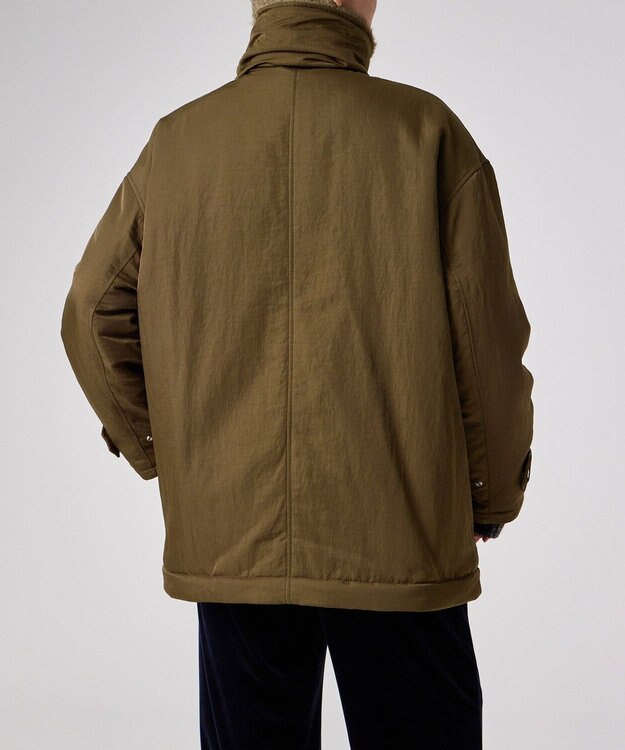 Paul Smith フェイクファー カジュアルコート カーキ