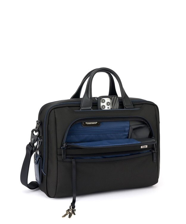 TUMI TUMI ALPHA (アルファ) エクスパンダブル・オーガナイザー・ブリーフ ブラック/ネイビー