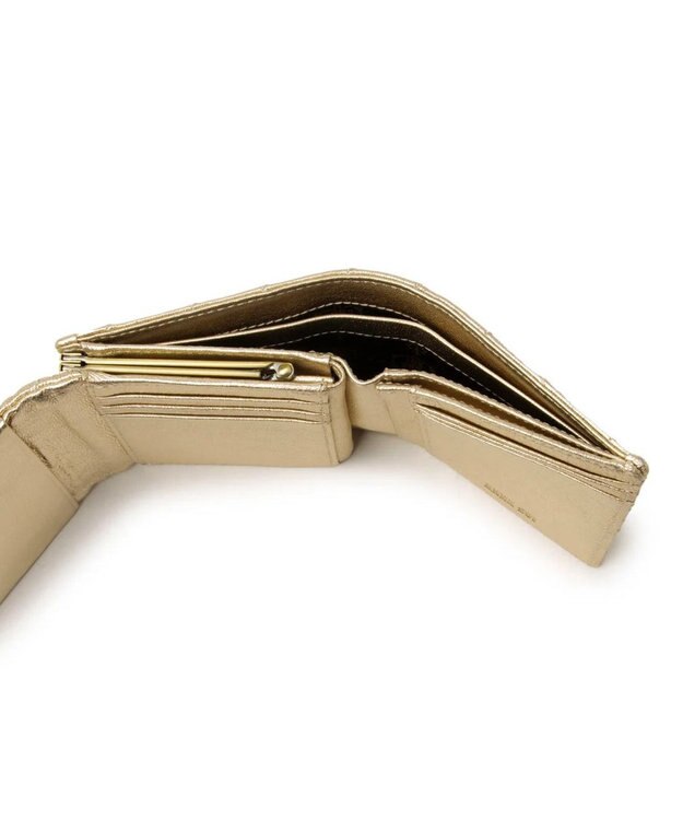 ANNA SUI ドリーミー 口金二つ折り財布 ゴールド