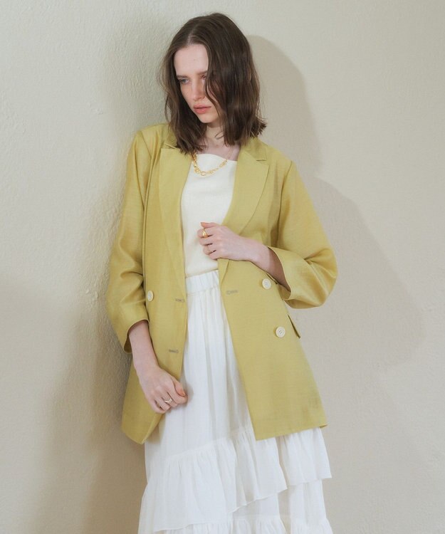 YECCA VECCA デザインチェーンショートネックレス Gold