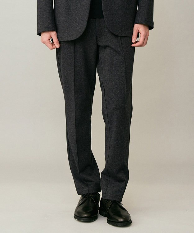 UNFILO MENS コンフォートジャージー スラックス ネイビー