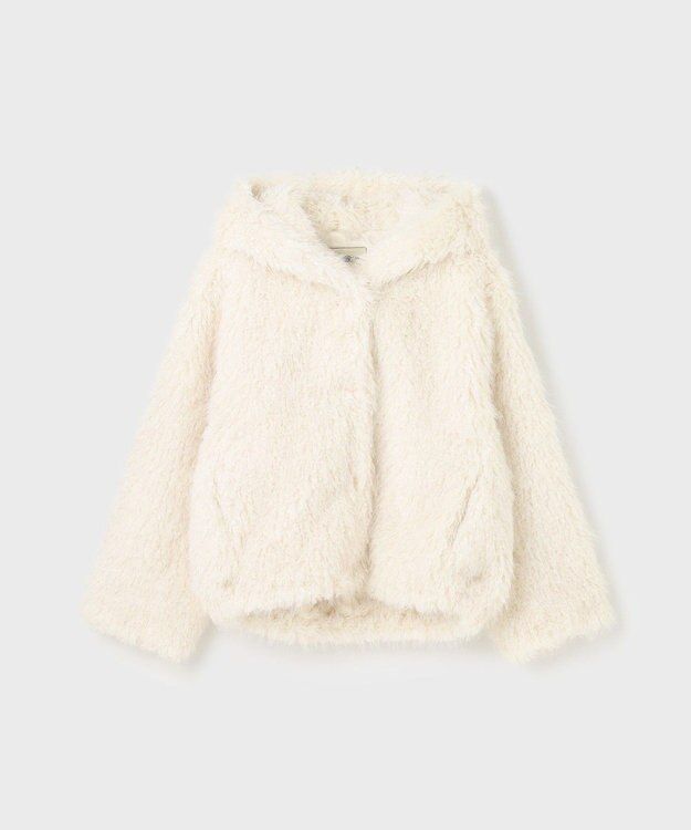 GRACE CONTINENTAL フェイクファーブルゾン キナリ