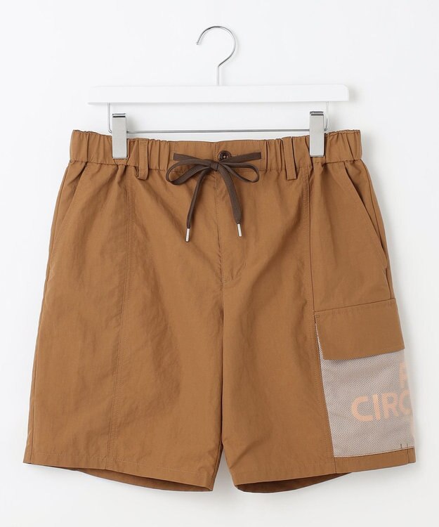 PW CIRCULUS 【MEN】メッシュカーゴショーツ ゴルフ ベージュ系