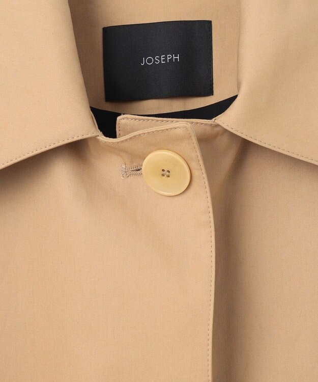 JOSEPH ボンテッドマック　Aラインコート Safari