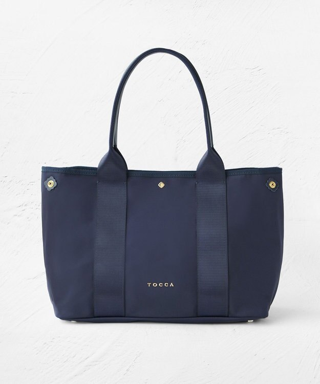 TOCCA 【八木アリサさん着用】【A4サイズ対応】IRENE 2WAY NYLONBAG ナイロンバッグ ネイビー系