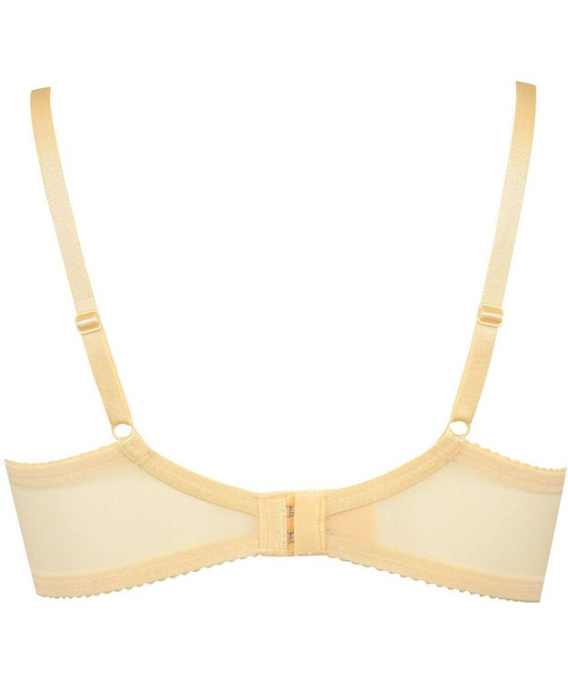 WACOAL 【重力に負けないバストケアBra】 ノンワイヤー バストを重力から守る まる胸キープ ラクなつけごこち サイドのラインすっきり ブラジャー レディース BRA184 /ワコール イエロー