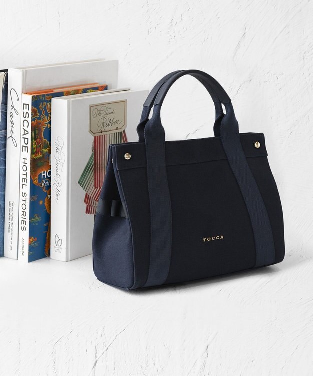 TOCCA LIVRE TOTE トートバッグ ネイビー系