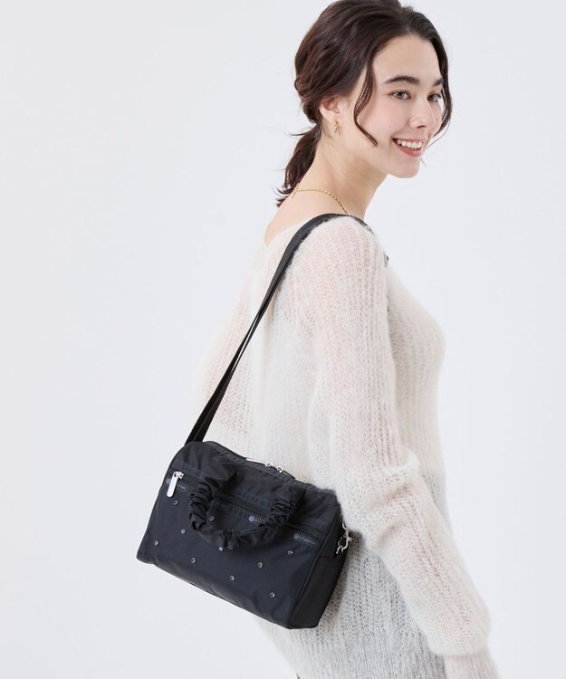 LeSportsac GH EVERYDAY SM SATCHEL /ビジューブラックグレー ビジューブラックグレー