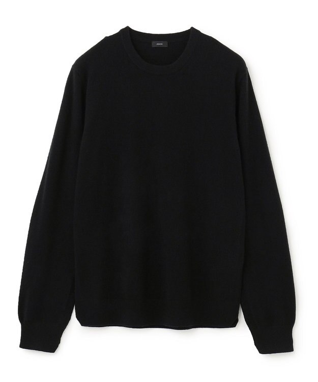 JOSEPH HOMME ピュアカシミヤ　クルーネックニット ブラック系