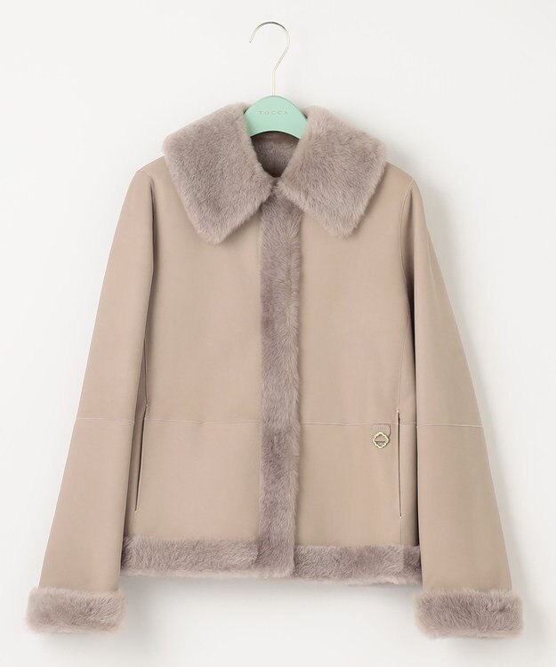 TOCCA 【数量限定】FAVOR ムートンコート ベージュ系
