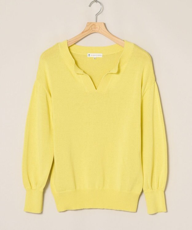 ONWARD Reuse Park 【組曲】ニット春夏 イエロー