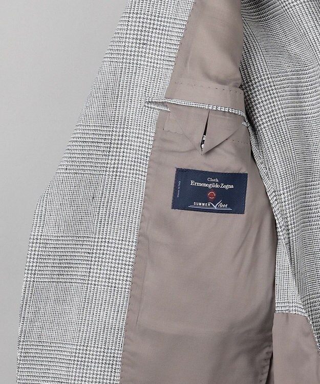 GOTAIRIKU 【Ermenegild Zegna/ゼニア】SUMMER VIBES ジャケット ライトグレー系4