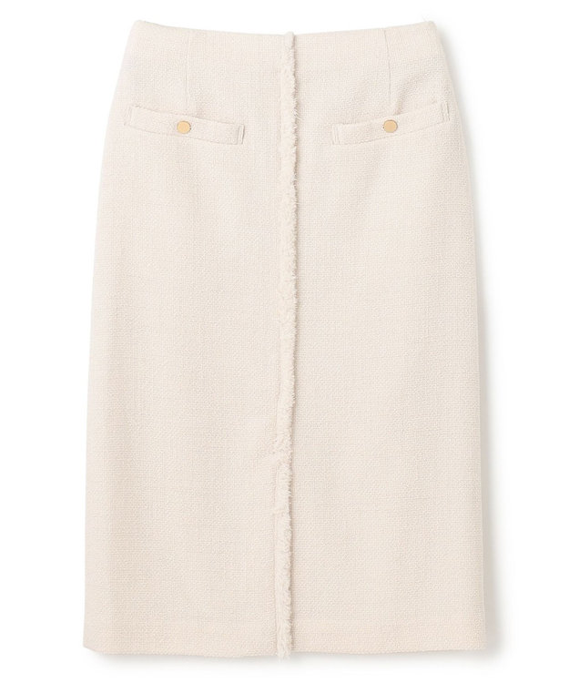 BEIGE， 【S-size】CAMBON / ツイードスカート Bone