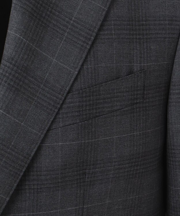 J.PRESS MEN 【ESSENTIAL CLOTHING】ミスティチェック スーツ グレー系4