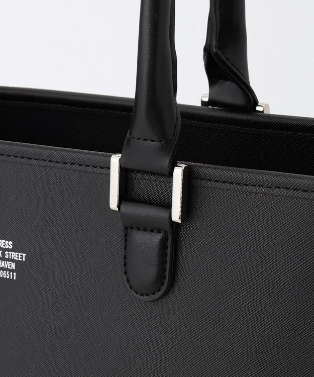 J.PRESS MEN 【定番】サフィアーノ トート バッグ ブラック系