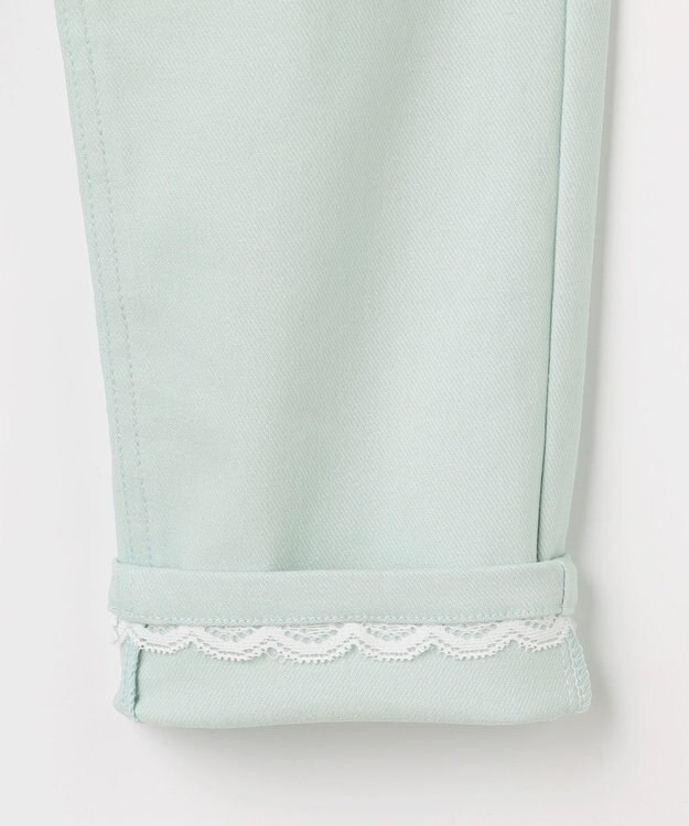 ANY KIDS 【洗濯機可能】ときめきストレッチ ネコパンツ ミント