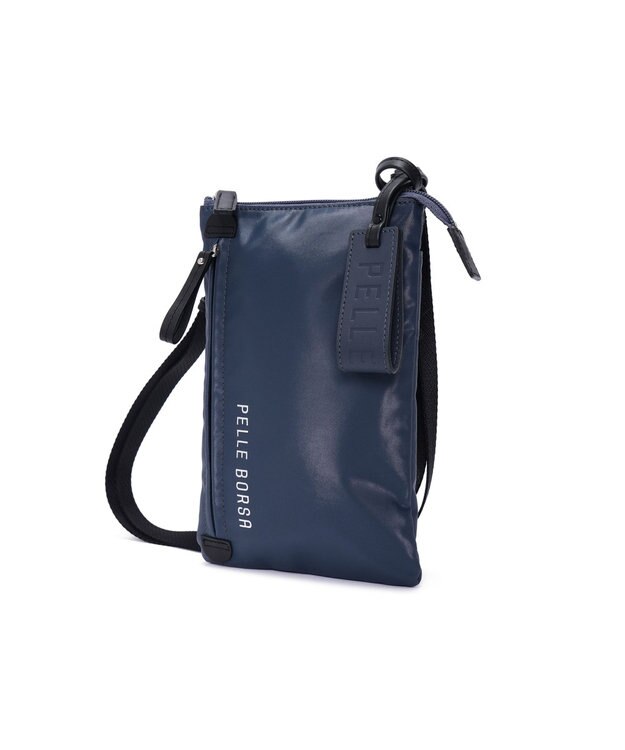 PELLE BORSA 縦型ポシェット Cheers チアーズ 5205 ネイビー