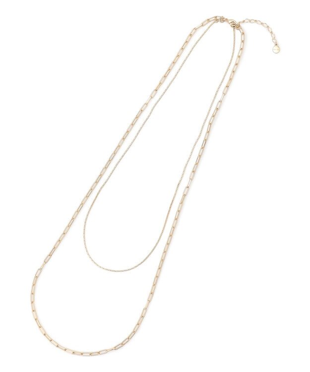 23区 【先行予約】2WAYオーバルチェーン ネックレス ゴールド系