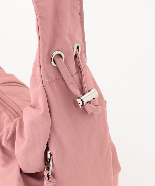 LA BAGAGERIE 【maison vert】 【軽量/多収納】ギャザーワンショルダー　Small ピンク