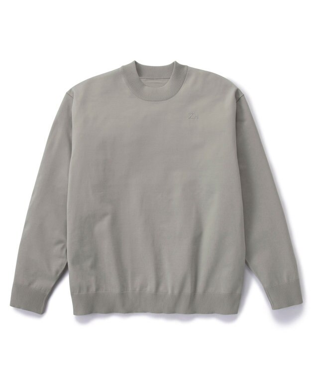 ZERO HALLIBURTON ゼロハリバートン ZERO HALLIBURTON クルーネックセーター 82271 グレー
