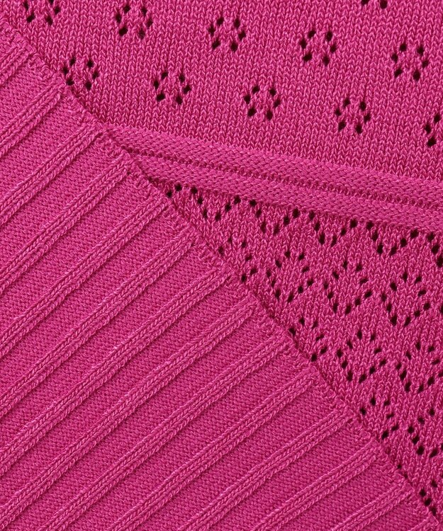 TOCCA 【洗える！】PORTULACA KNIT カーディガン ローズ系