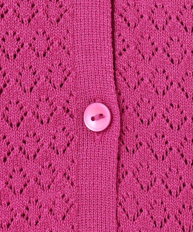 TOCCA 【洗える！】PORTULACA KNIT カーディガン ローズ系