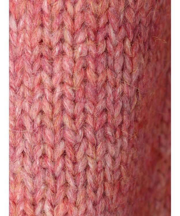 earth music&ecology ファンシーヤーンメランジプルオーバー Pink