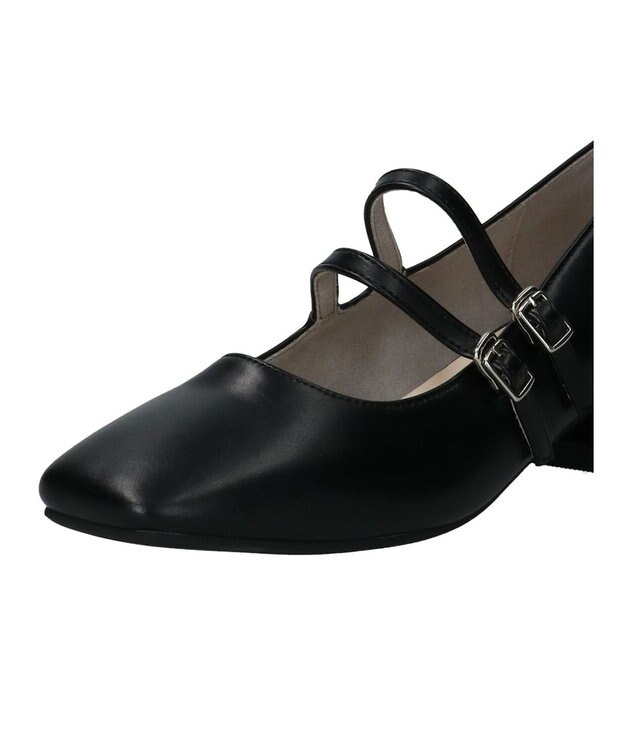 earth music&ecology ＯＲｉｅｎｔａｌ　ＴＲａｆｆｉｃ　ストラップパンプス Black