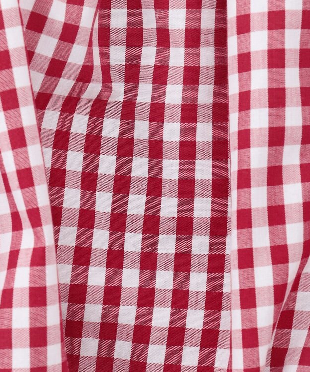 組曲 KIDS 【80-100㎝】ギンガム セットアップ レッド系3
