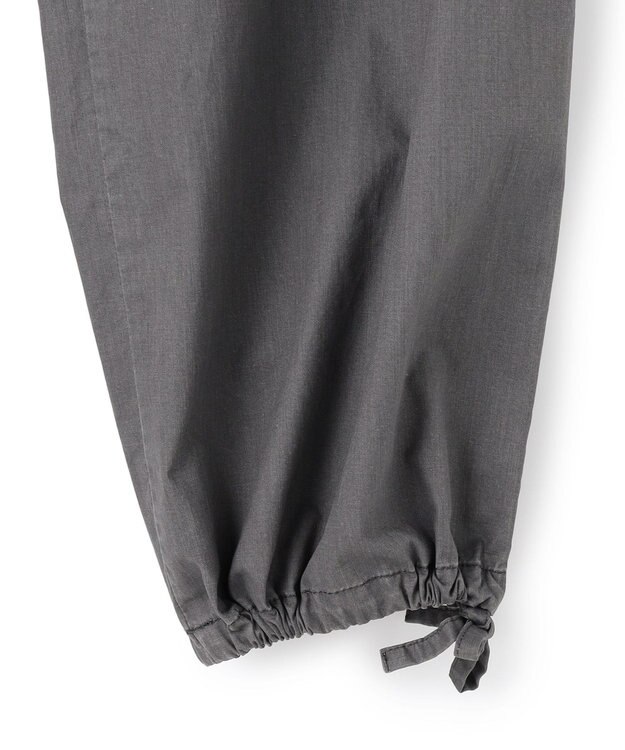 J.PRESS YORK STREET 【WOMEN】ソフトコットン ワイドベイカー パンツ グレー系