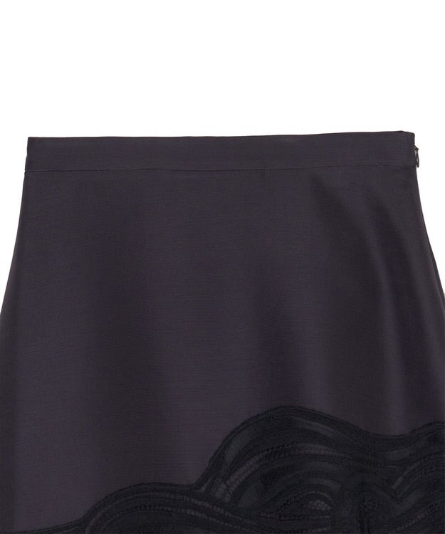 JOSEPH イブニングシルク　Aラインスカート Aurora