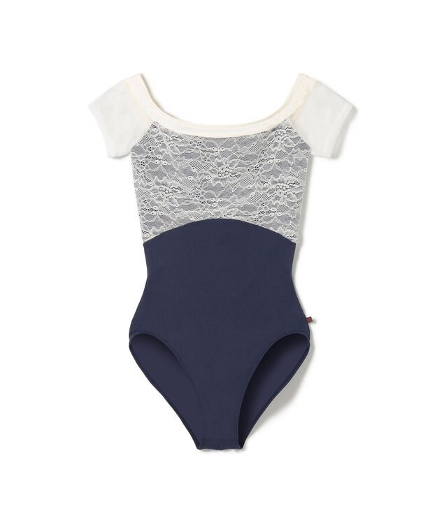 Chacott 【AKANE TAKADA】キャップスリーブレオタード ネイビー