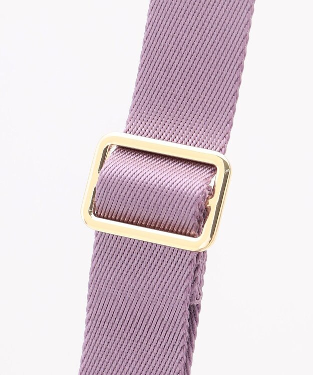 LA BAGAGERIE ダブルフロントポケット2WAYビッグショルダー ライトパープル